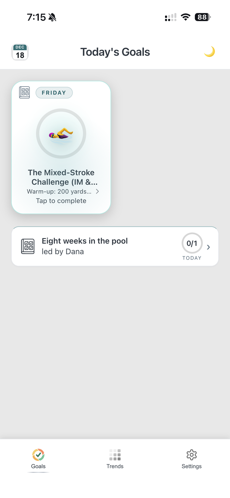The last Friday: The Mixed-Stroke Challenge